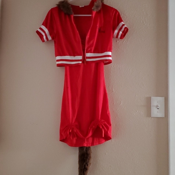 Dreamgirl SM Lil' Red Riding Hood 5PC Costume - Picture 5 of 14